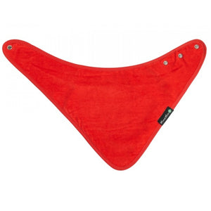 Adult Bandana Wonder Bib Red Flat