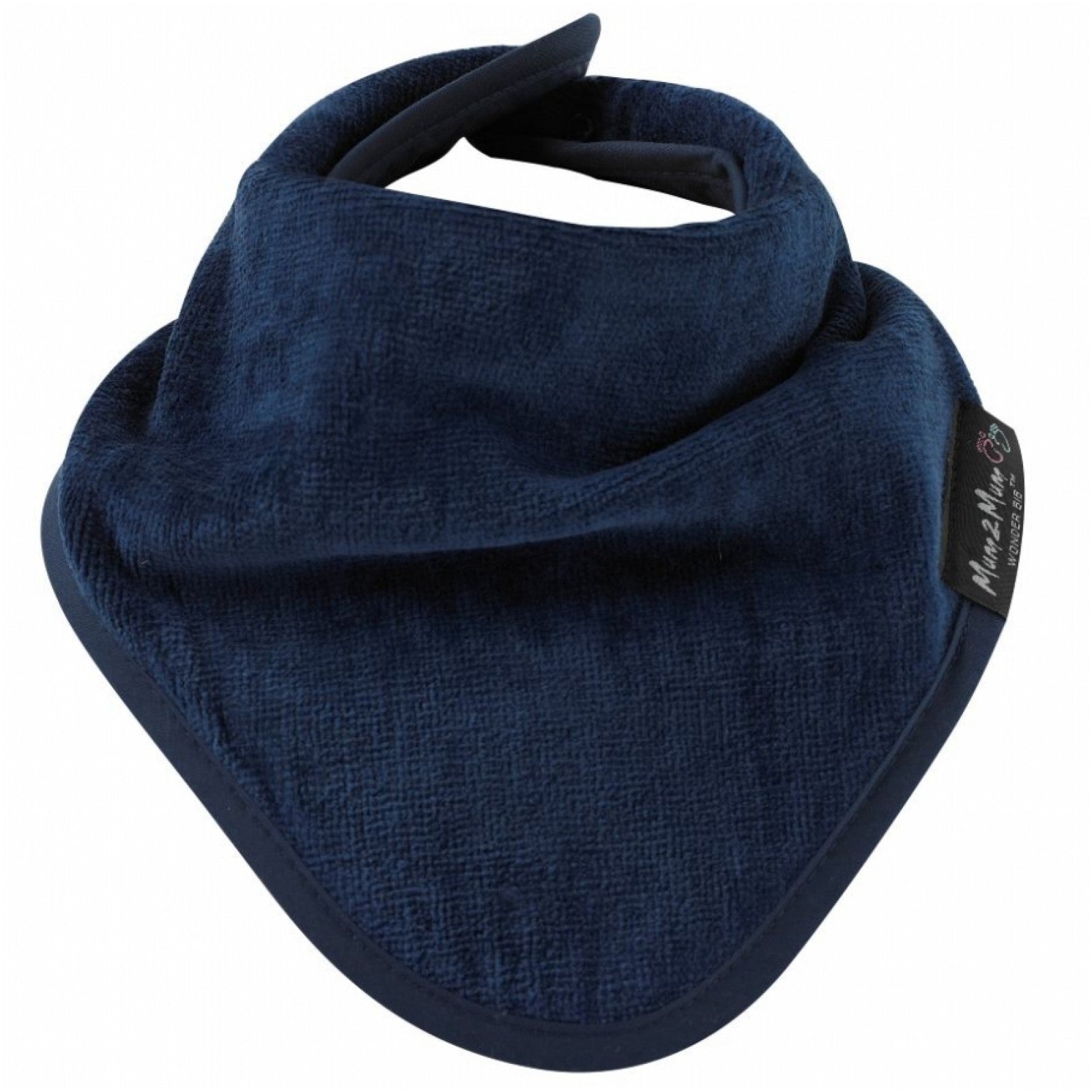 Bandana Wonder Bib Navy Blue Worn