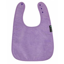 Adult Back Opening Apron Purple Flat