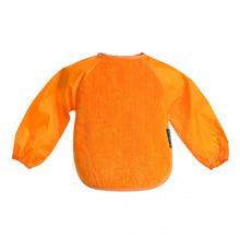 Sleeved Wonderbib Orange Worn