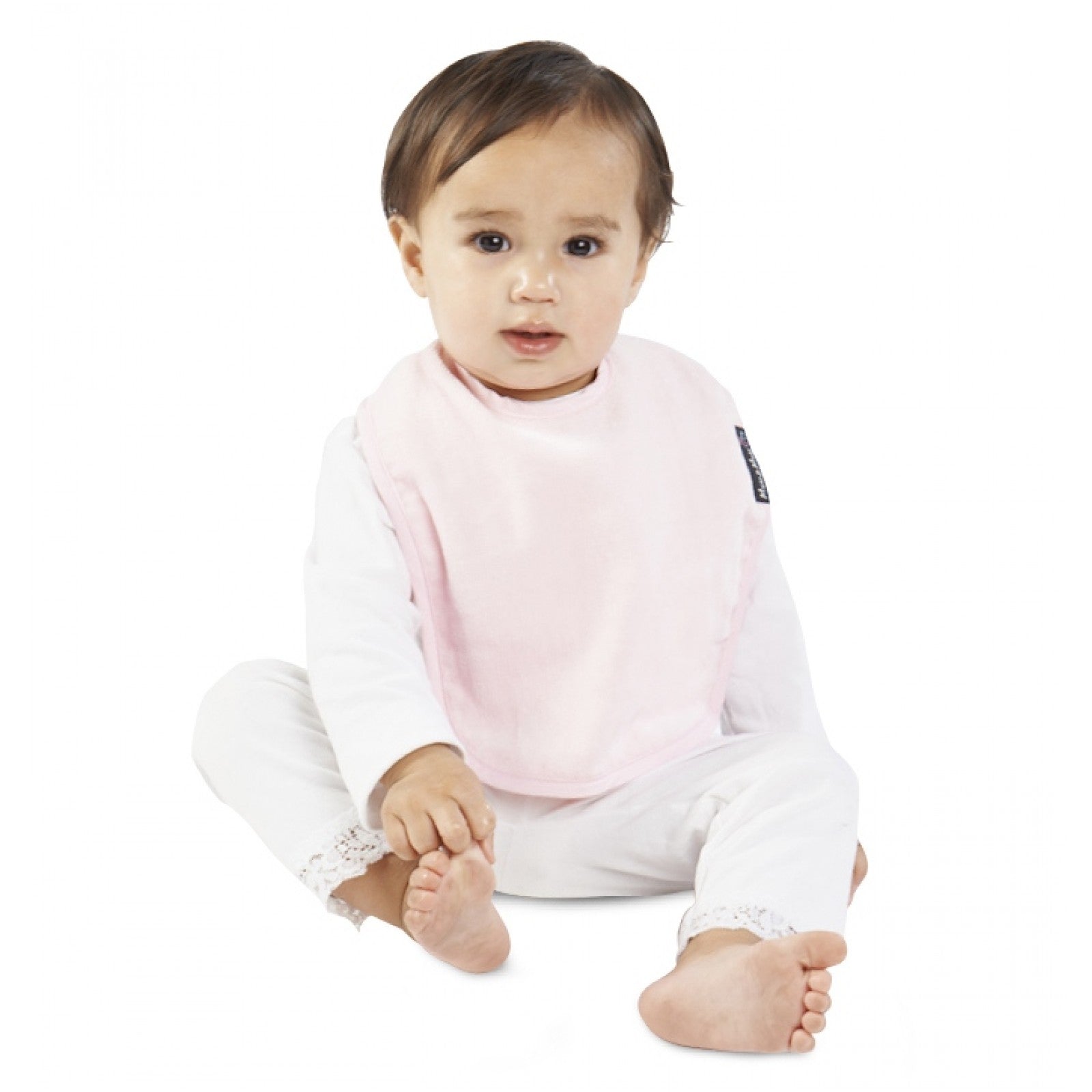 Standard Wonderbib Baby Pink Insitu