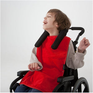 Supersized Feeding Apron Red Special Needs Insitu