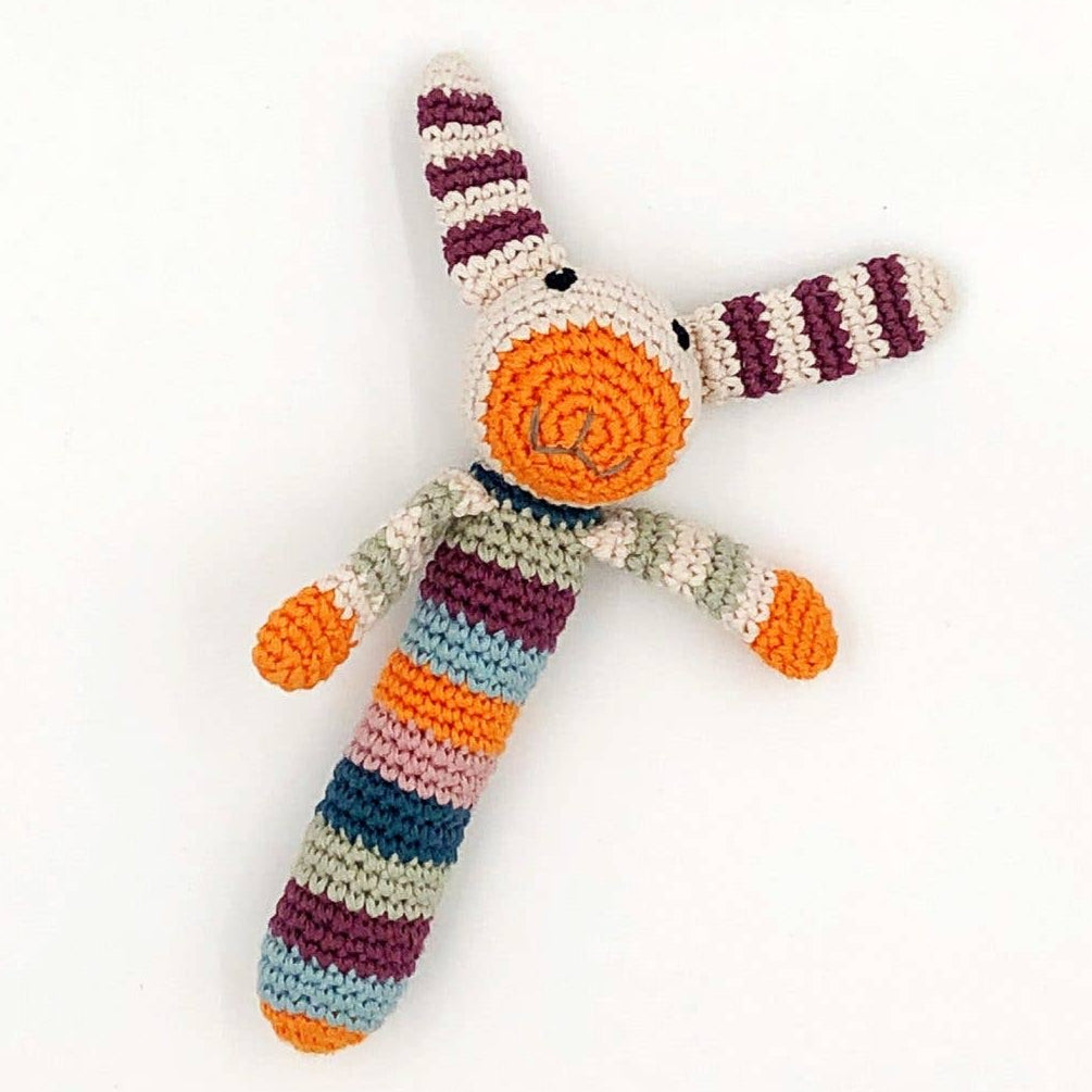 Bunny Stick Rattle