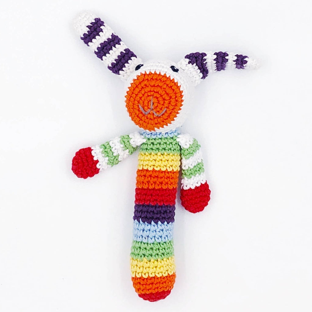 Sonajero de conejito Multicolor