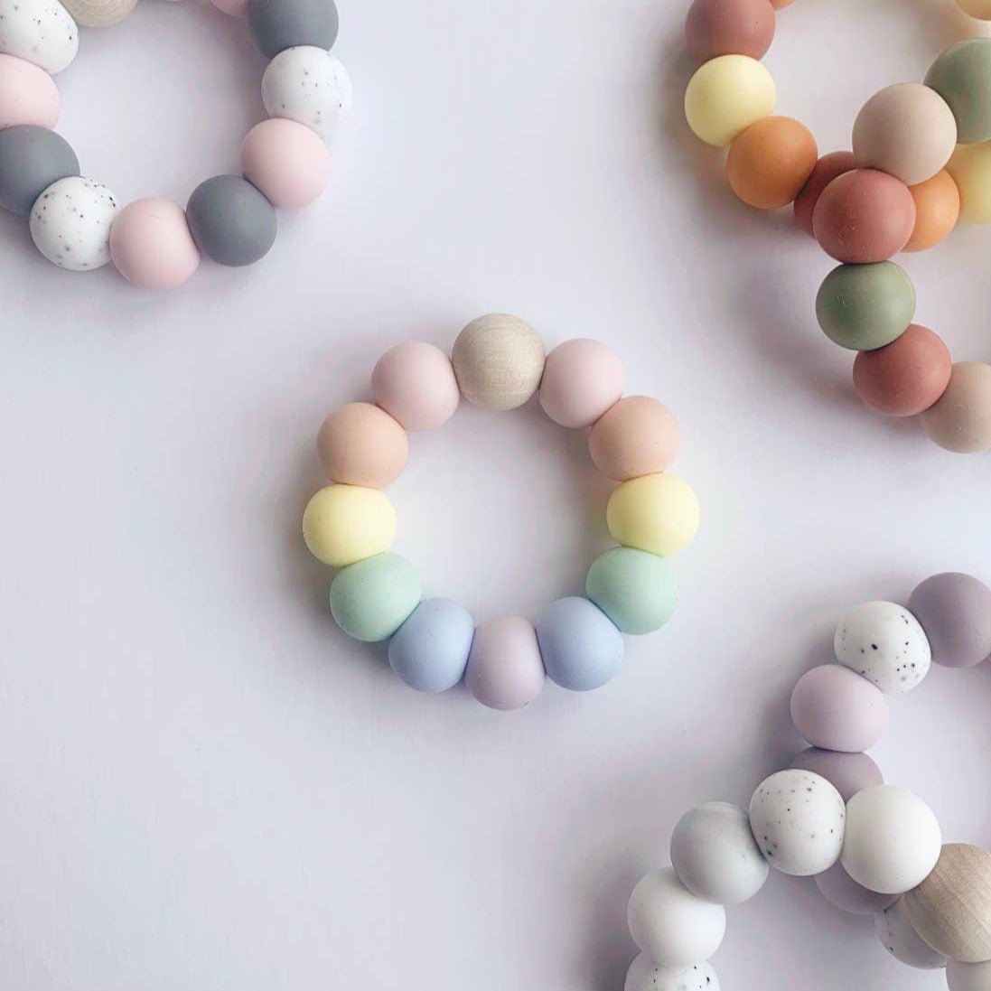 Chunky Silicone Teething Ring - Baby&More