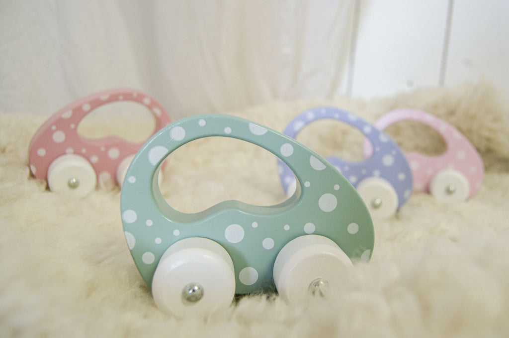 Chunky Wooden Toy Car - Baby&More
