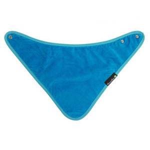 Youth Bandana bib Teal flat