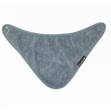 Youth Bandana bib Grey flat