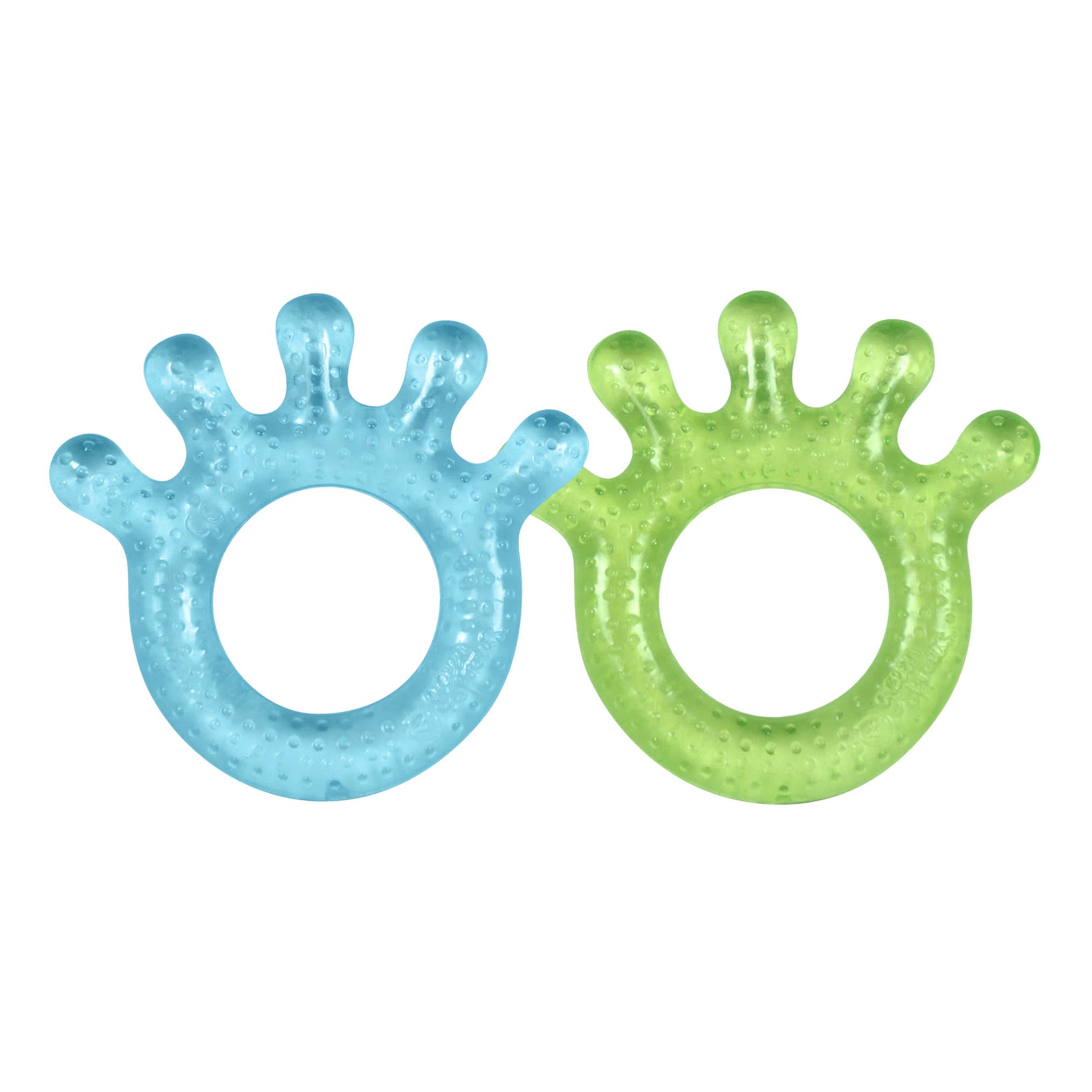 Cooling Teether - Two Pack - Pink & Purple / Blue & Green - Baby&More