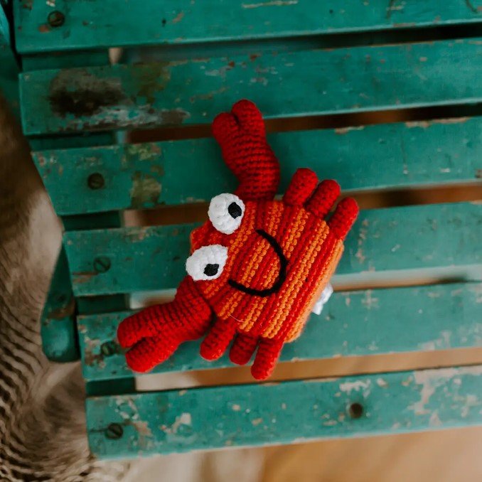 Crab Rattle Toy - Baby&More