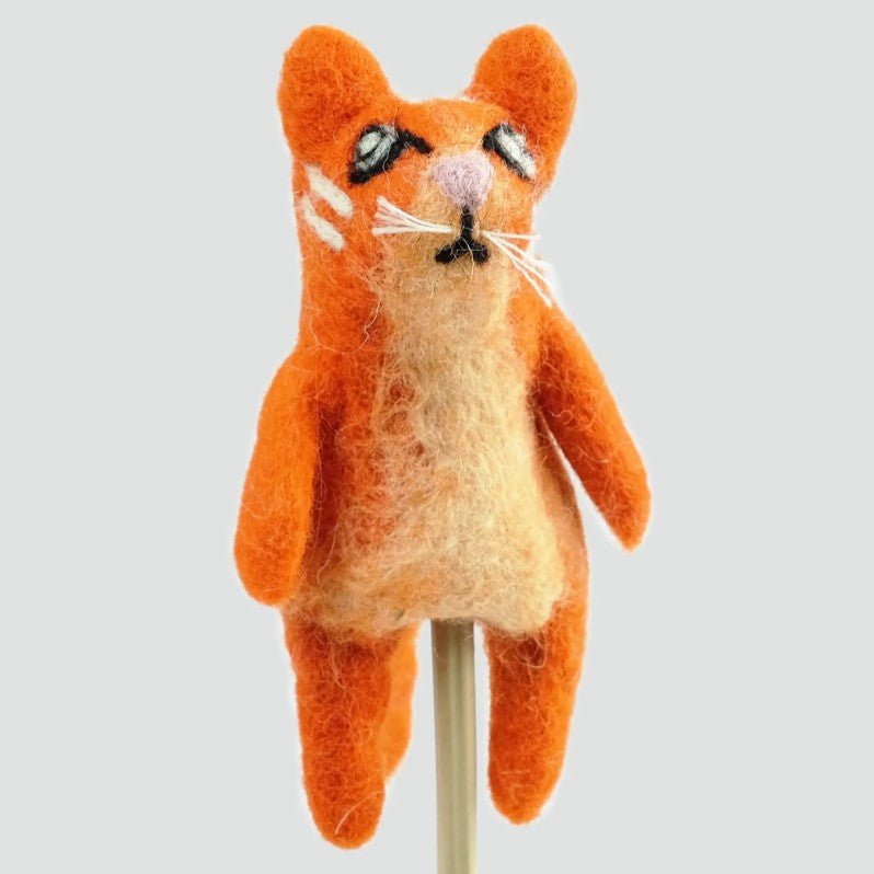 Fairtrade Felt Finger Puppets - Cats and Dogs - Baby&More