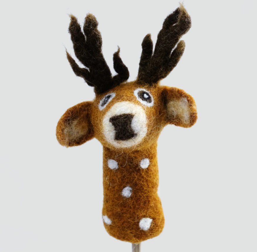 Fairtrade Felt Finger Puppets - Forest Friends - Baby&More