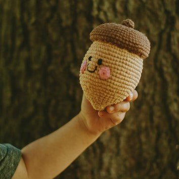Friendly Acorn Rattle - Baby&More