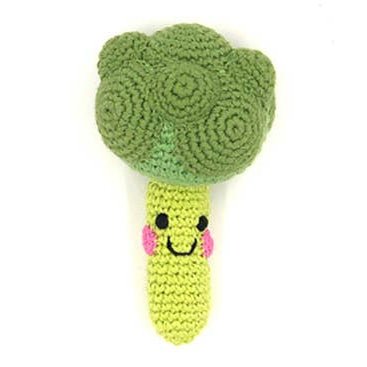 Friendly Broccoli Rattle - Baby&More