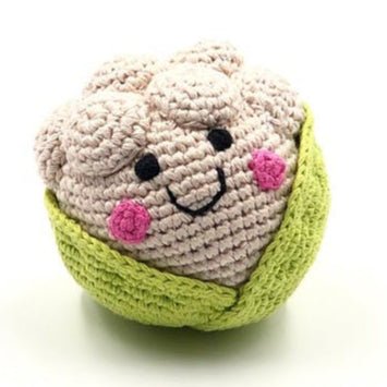 Friendly Cauliflower Rattle - Baby&More