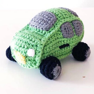 Green Car Rattle - Baby&More