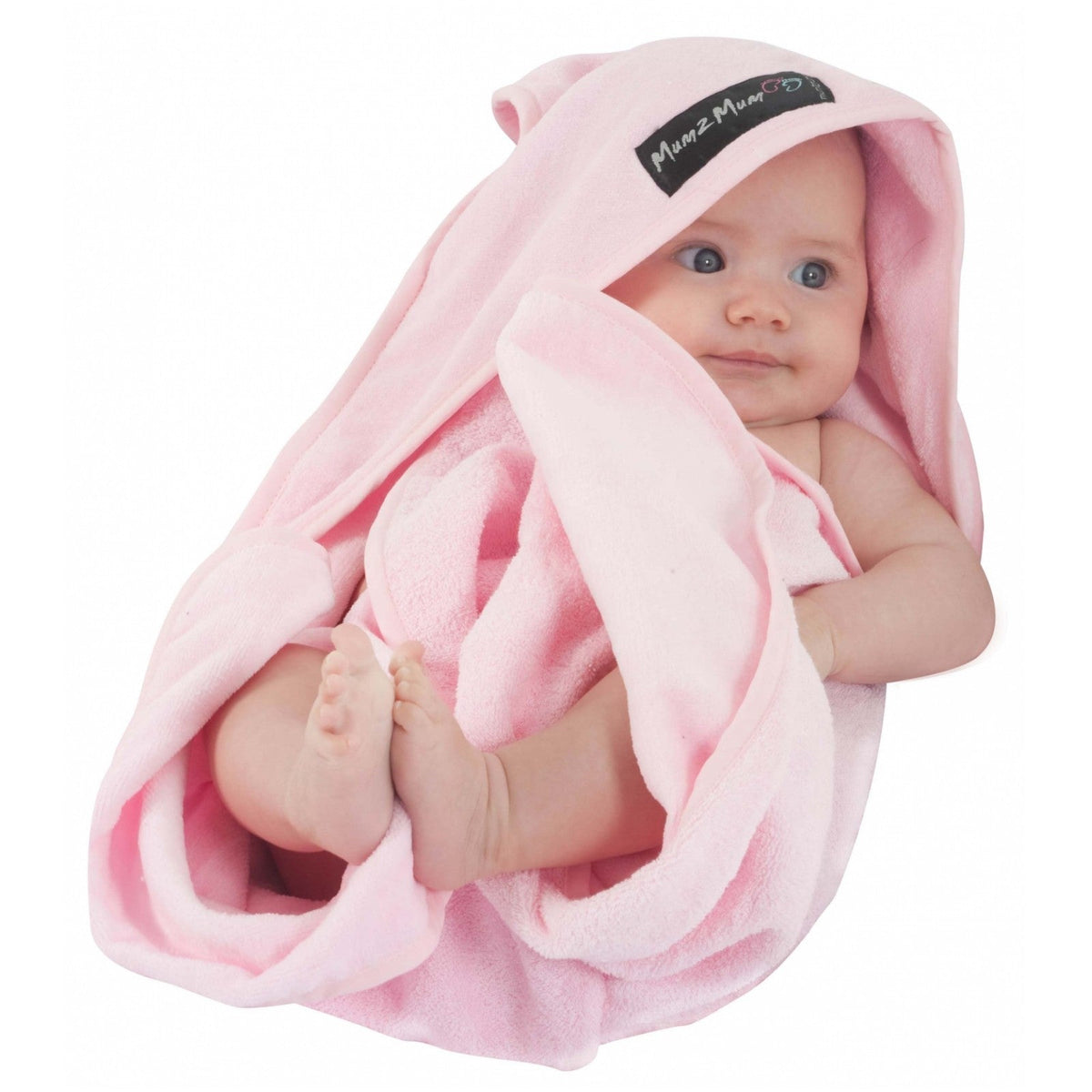 Mum 2 Mum Hooded Towel - Baby Pink - Baby&More