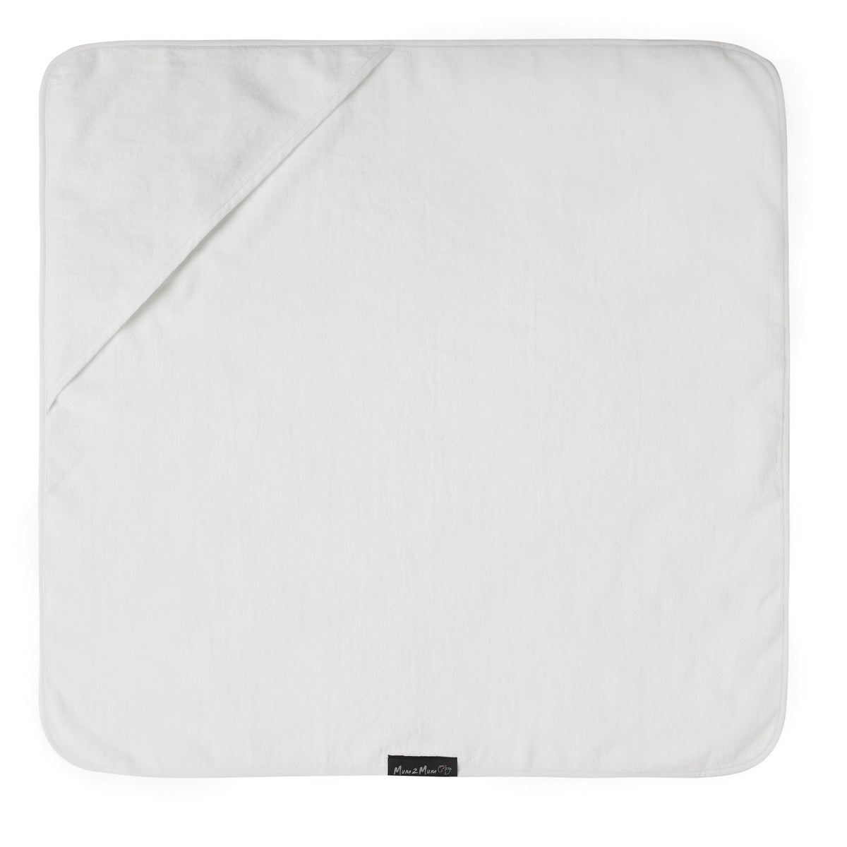 Mum 2 Mum Hooded Towel - White - Baby&More