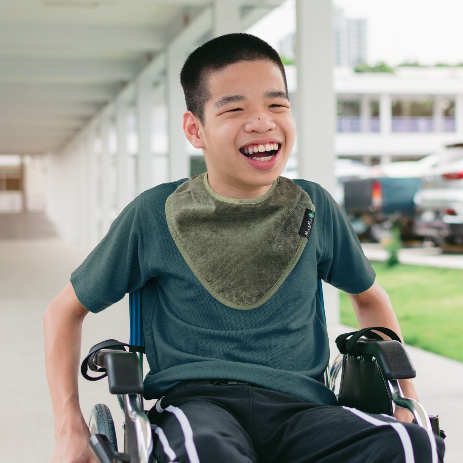 Mum 2 Mum PLUS Youth Disability Bib - ages 5-15 years - 14 Colours - Baby&More