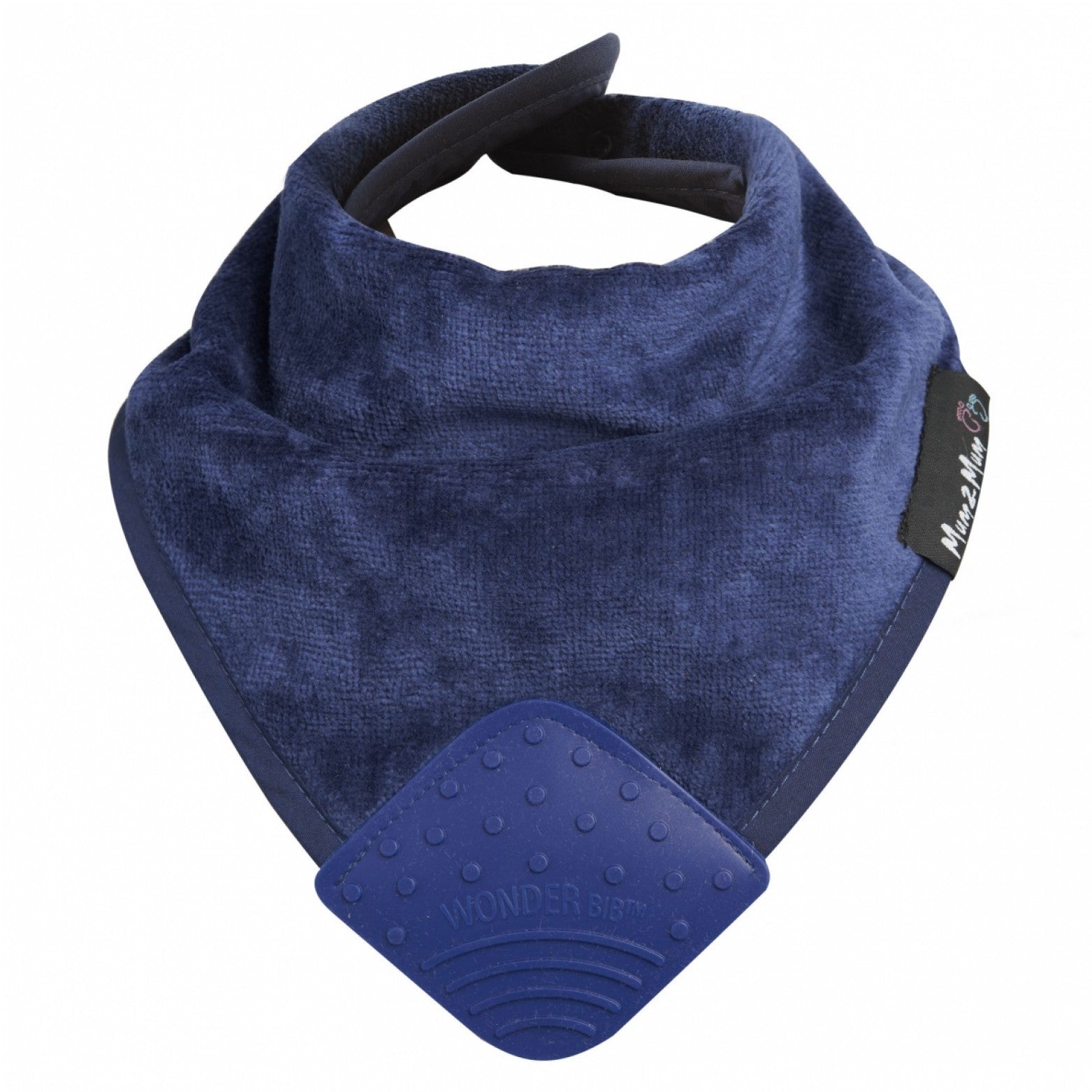 Mum 2 Mum Teething Bandana Wonder Bib - Navy - Baby&More