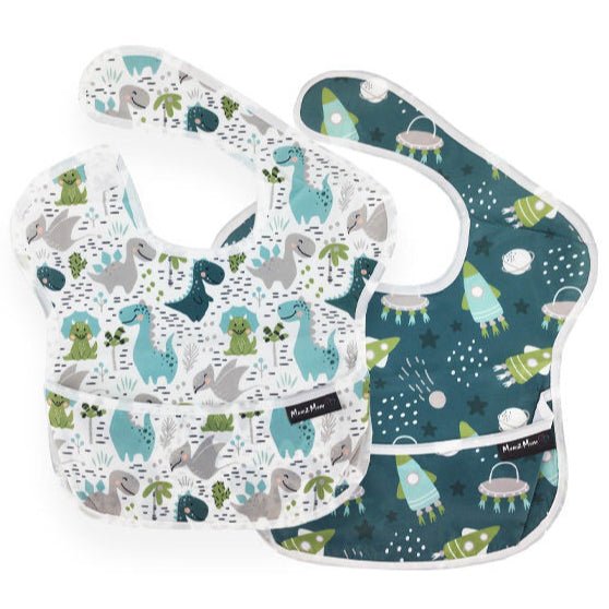 Mum 2 Mum Waterproof Wonder Bib - Twin Pack - Baby&More