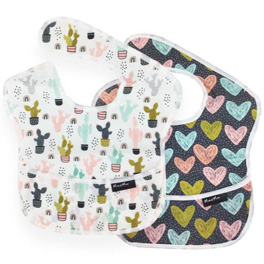 Mum 2 Mum Waterproof Wonder Bib - Twin Pack - Baby&More