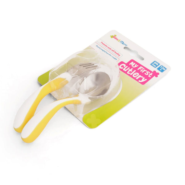 My First Cutlery Set - Fork & Spoon - Baby&More