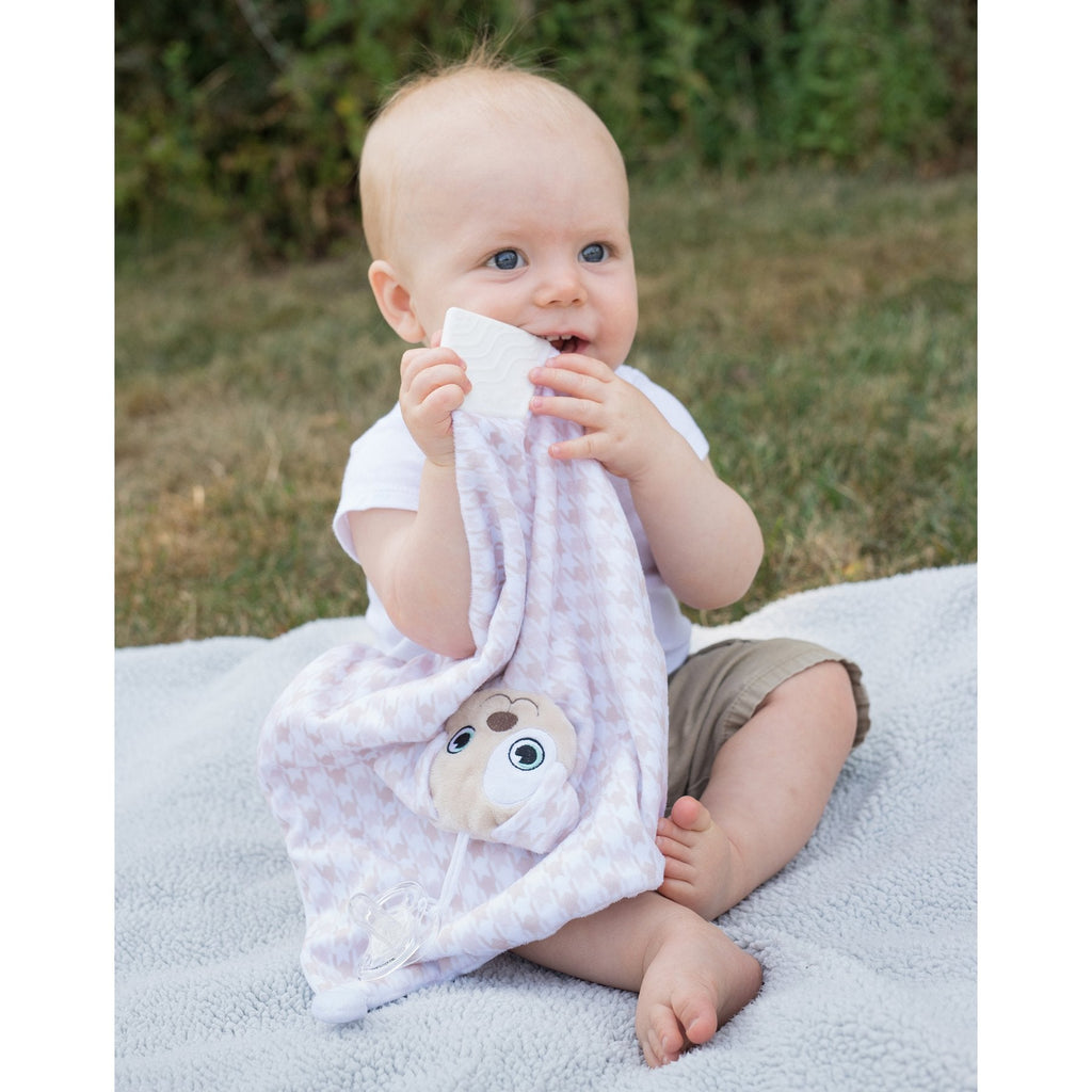 PaciPal Teether Blanket - Patch the Puppy - Baby&More