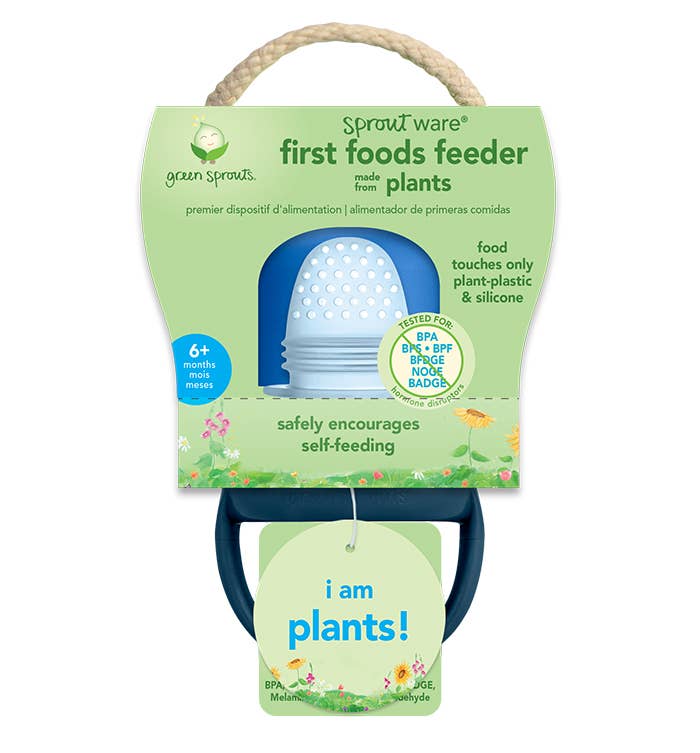 Sproutware First Foods Feeder made from Plants - Pink - Baby&More