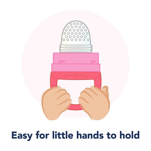 Sproutware First Foods Feeder made from Plants - Pink - Baby&More